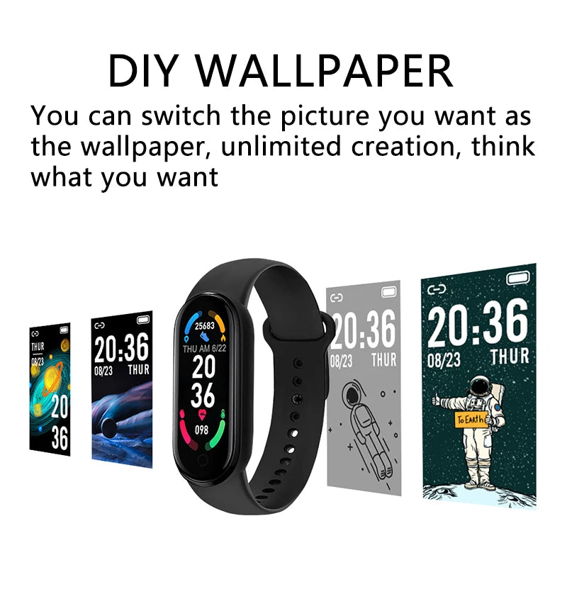 Montre connectée fitness Homme/Femme
