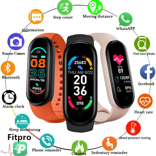 Montre connectée fitness Homme/Femme