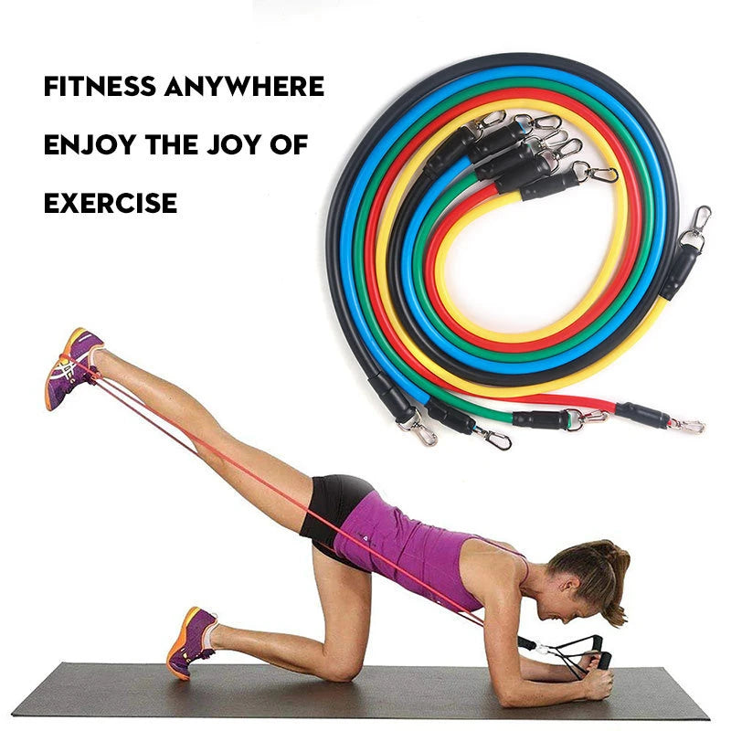 Bandes de résistance de musculation, en caoutchouc, accessoires de Sport élastiques, équipement Portable, 50lb